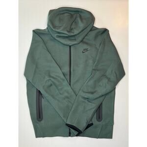 Nike Tech Fleece Vintage Green Hoodie/Jacket size medium mens